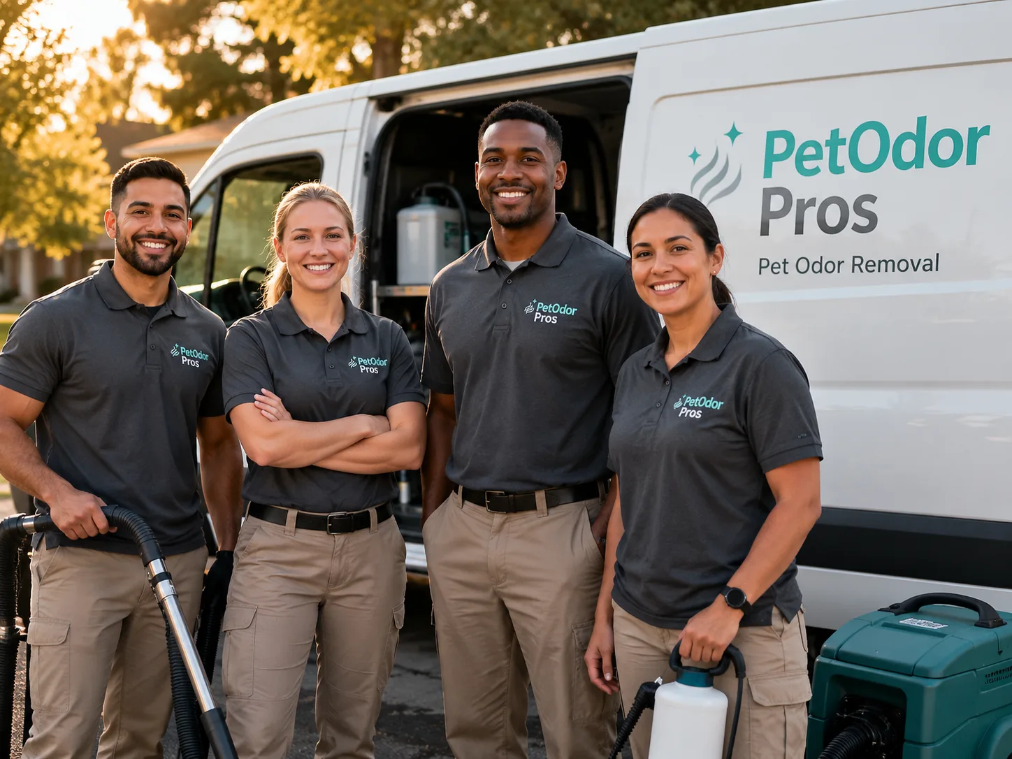 Pet Odor Removal team serving Brusly, LA